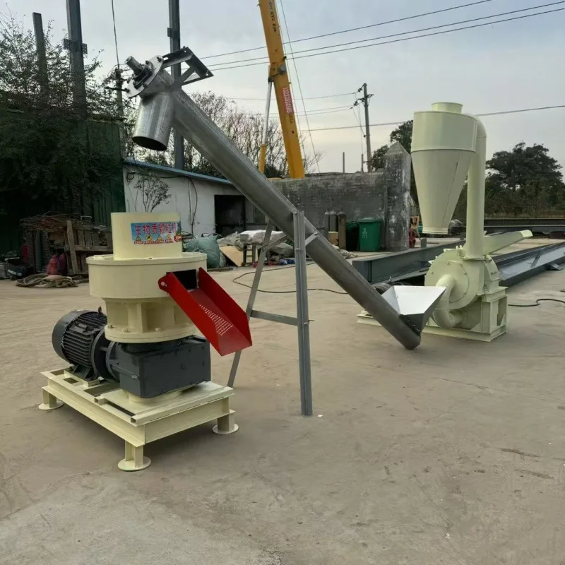 

(Customized for Sea Shipping) Biomass Pellet Machine, Rice Husk and Cow Manure Pelletizer, Wood Sawdust and Wood Chips Fuel Pell