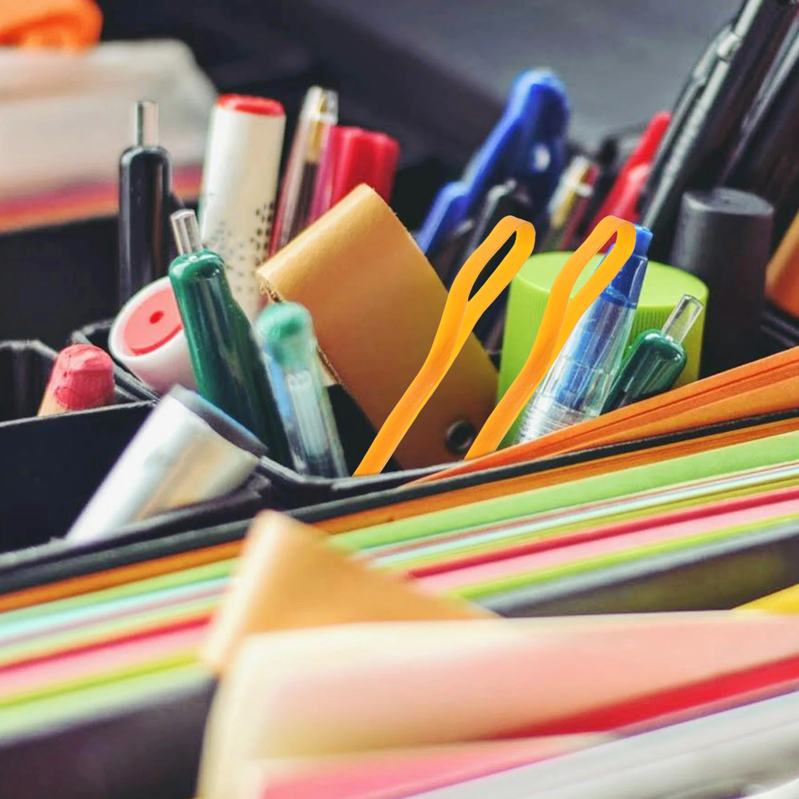 

56Pcs Rubber Bands Thick Heavy Duty Strong Large Elastic Bands for Office Home Organization Garbage Can Binding Practical