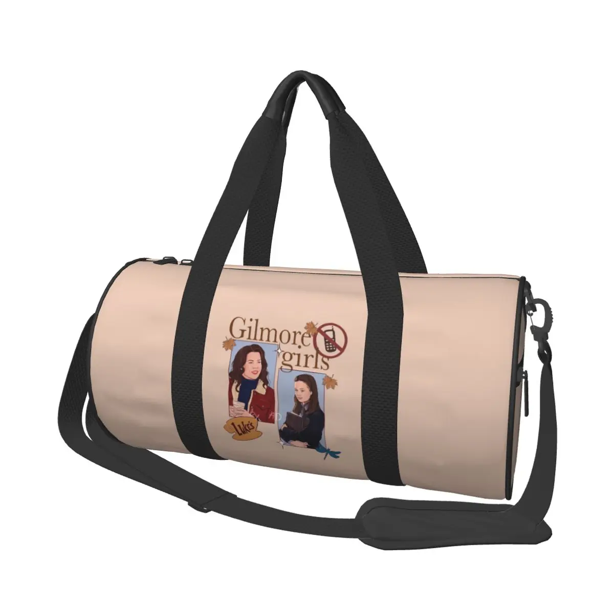 

Gilmore Girls Graffiti Large Duffle Gym Bag Waterproof Duffle Travel Bags Handbags Fitness bag