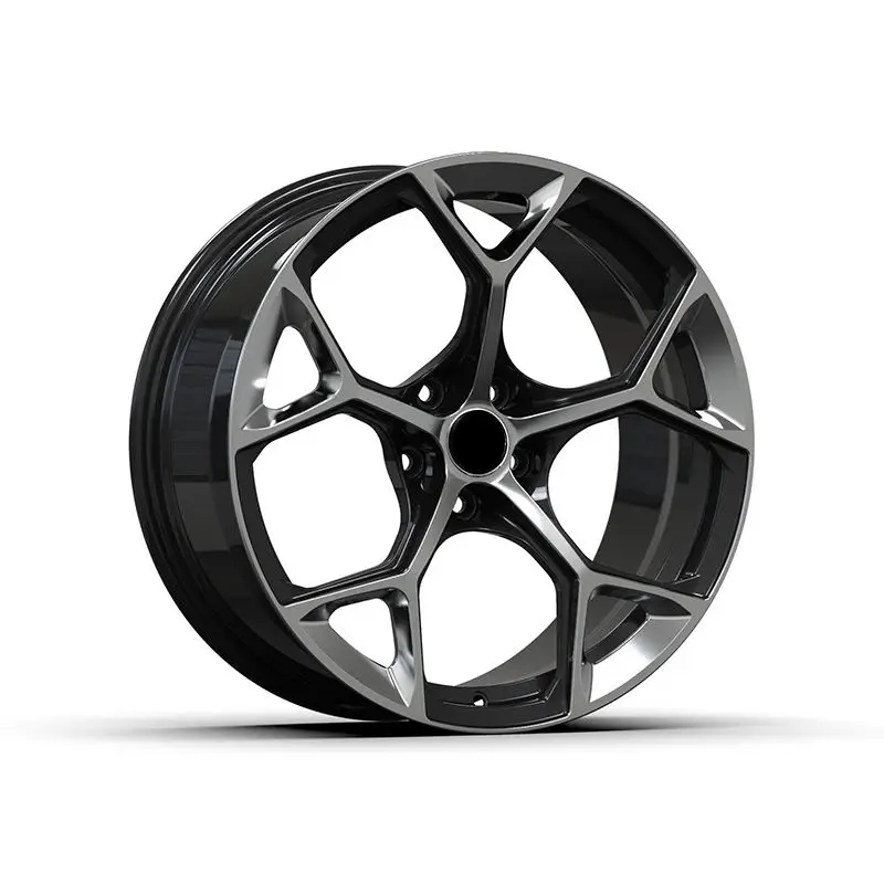 

Car Wheels Design Forged 18 19 20 21 22 Inch Forged Alloy Customized For Audi Aluminium Alloy Bright Black Polished Surface