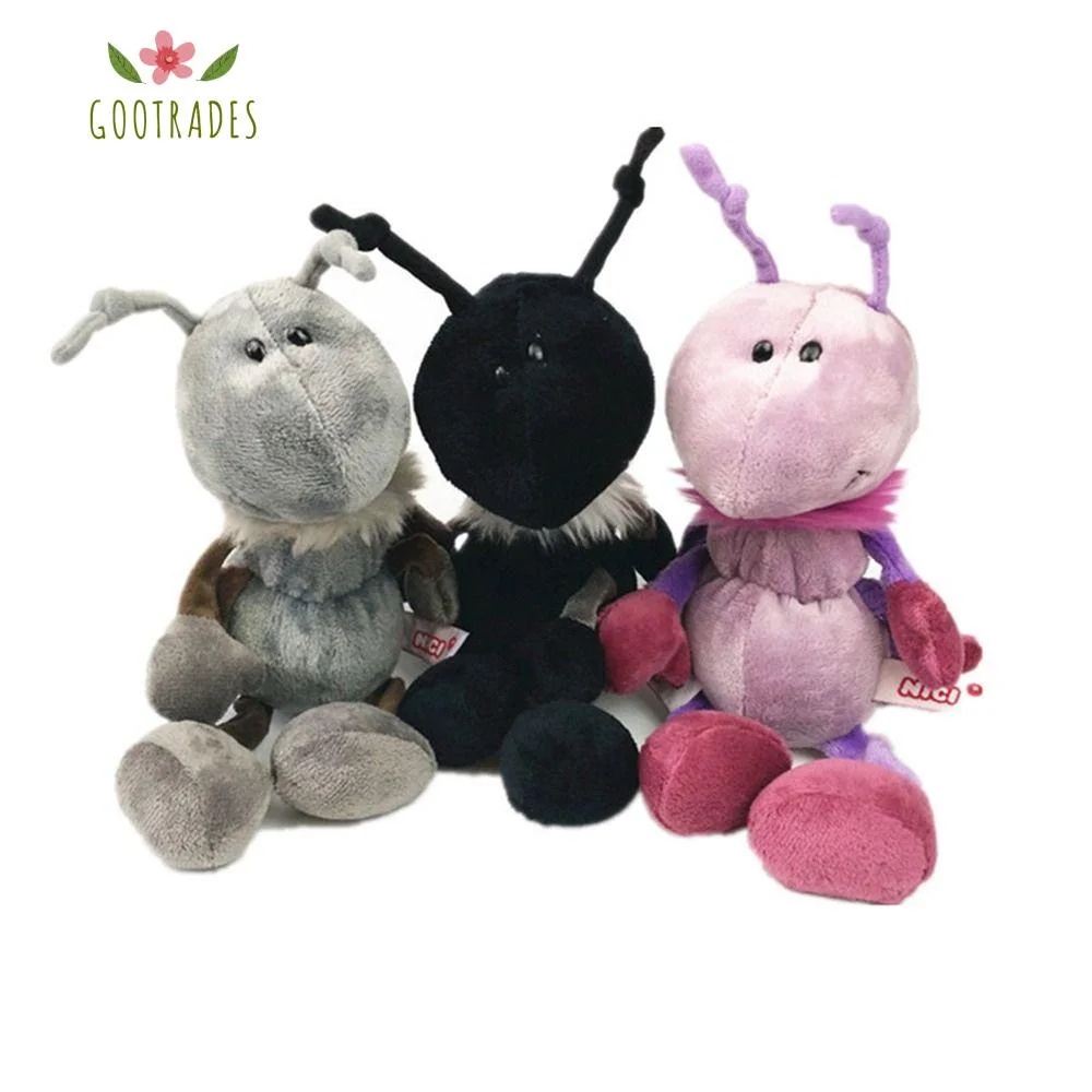 น่ารัก Ant Plush ของเล่นตุ๊กตาสัตว์ Ant ตุ๊กตาหมอนสร้างสรรค์ของเล่นเด็ก Kawaii ของขวัญวันเกิดสําหรับเด็ก