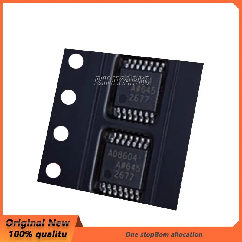 10PCS/LOT AD8604ARUZ AD8604 TSSOP-14 New Original In Stock