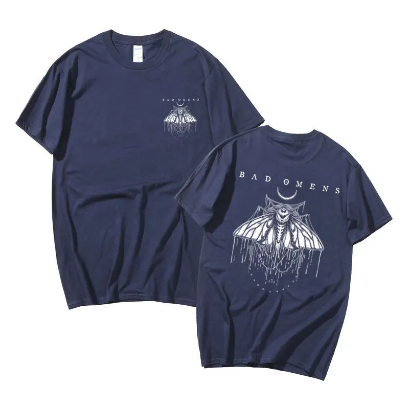 Bad Omens Band Graphic T-shirts Short Sleeve Couples Rock Punk