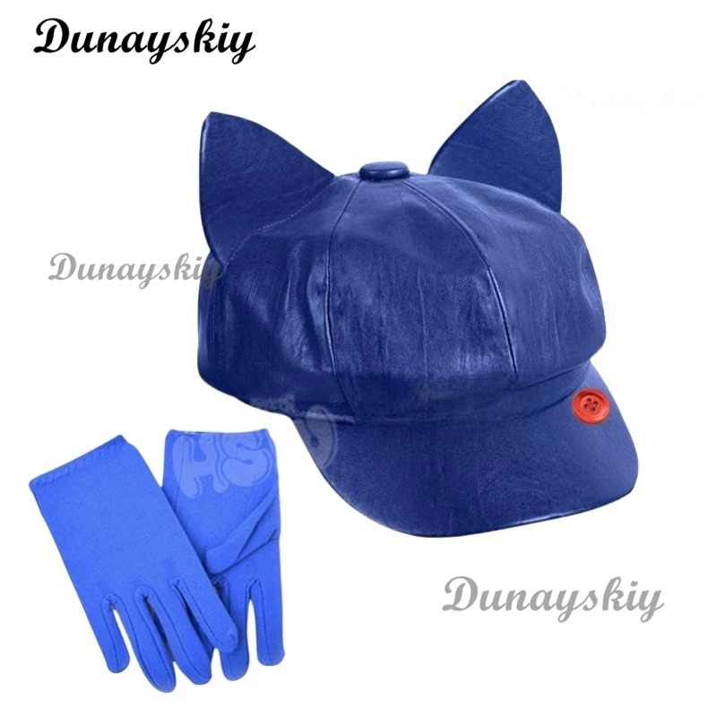 أنيمي لعبة الرعب MiSide تأثيري ميتا متا شعر مستعار طويل مع نصب مزدوج ذيل حصان مقاومة للحرارة الاصطناعية النساء كوس مخصص