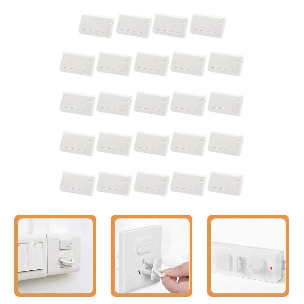 

24Pcs Baby Proof Outlet Covers Plug Protectors for Electrical Sockets Smooth Edge Design Prevents Electric Shock in Infants