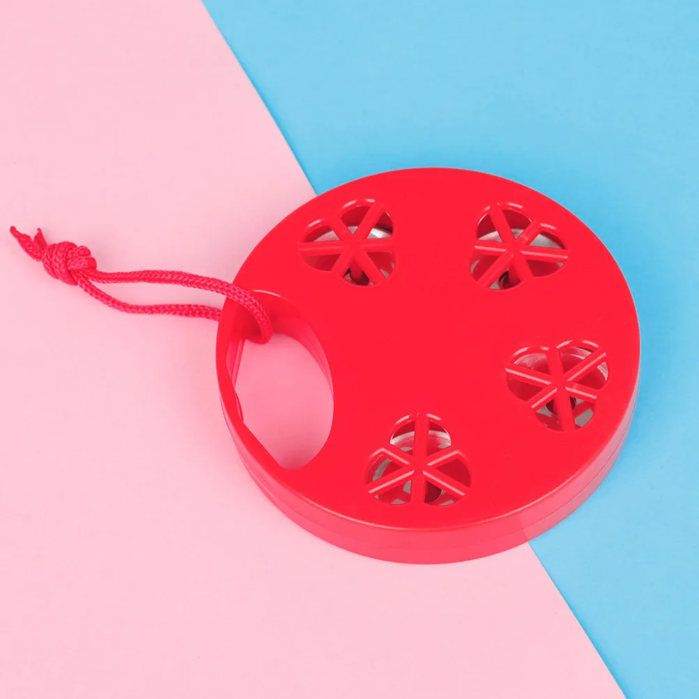 

2 шт. детские тамбурин-барабаны с колокольчиками, музыкальный инструмент для развития когнитивных способностей ребенка, тренировки чувства ритма, танцев и вечеринок