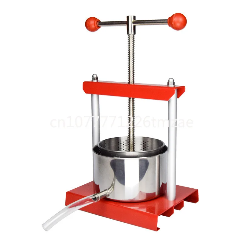 A manual retro extruder designed from Italy for dehydration of fruit wine, medicine residue, cheese, vegetable filling