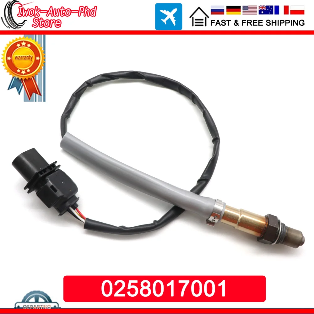

Новый 0258017001 Лямбда-зонд кислорода O2 подходит для Hyundai ACCENT i30 i40 VELOSTER для Kia pro CEE'D RIO Soul 1,6 л 2010-2017