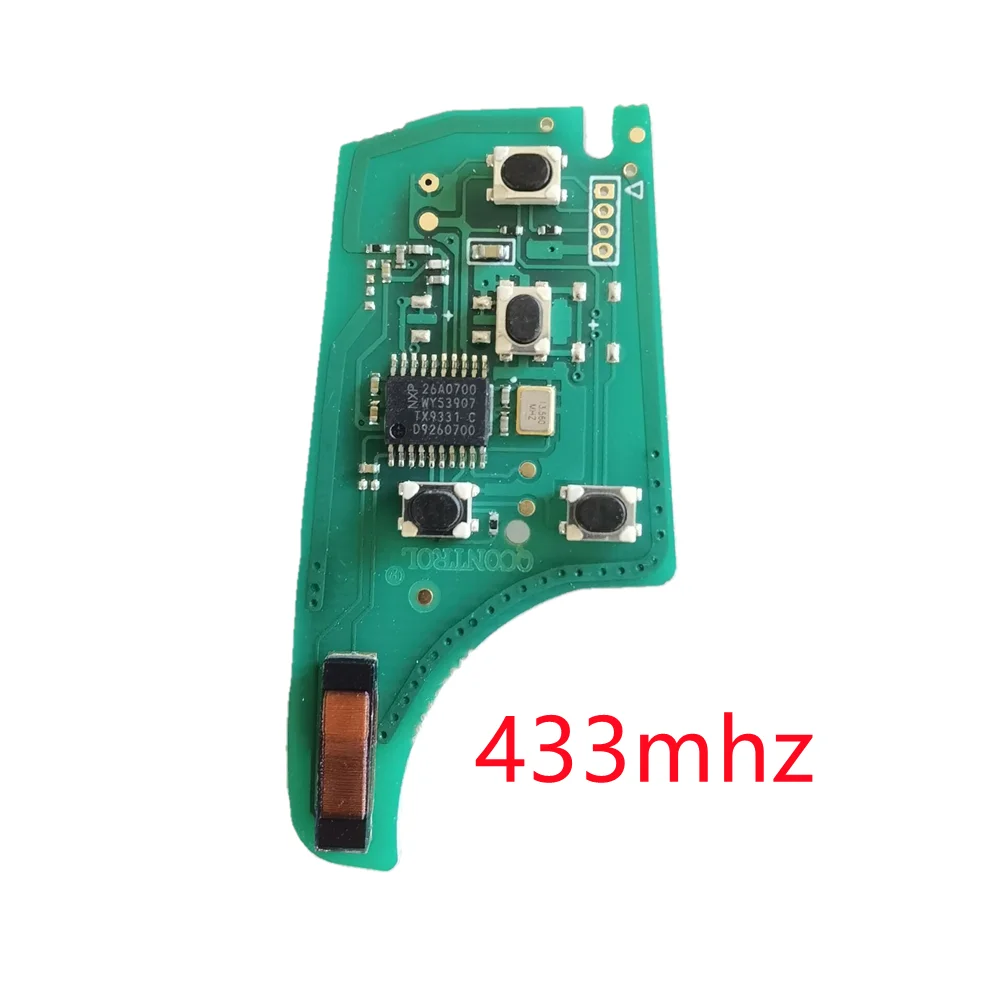 433MHz 2/3/4/5 Buttons ID46Chip For Chevrolet Cruze Malibu Aveo Spark Sail Car Remote Key Electronic Circuit Board