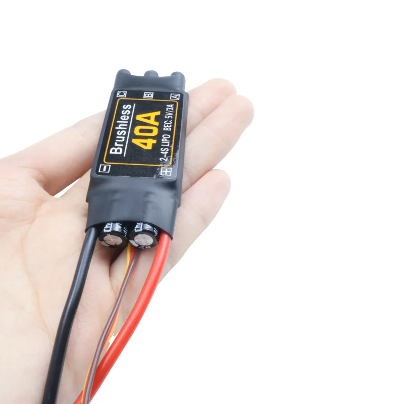 뛰어난 품질의 새 제품 30/40A 단기 ESC 브러시리스 2-4S 5V 3A UBEC 포함 RC FPV 쿼드콥터 RC 항공기 헬리콥터용
