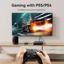 USB External Sound Card for PC PS4 Macbook #6