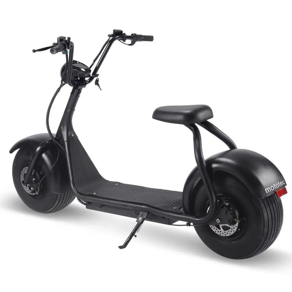 

Электросамокат MotoTec Fat Tire 60V 18Ah 2000W с литиевой батареей, черный