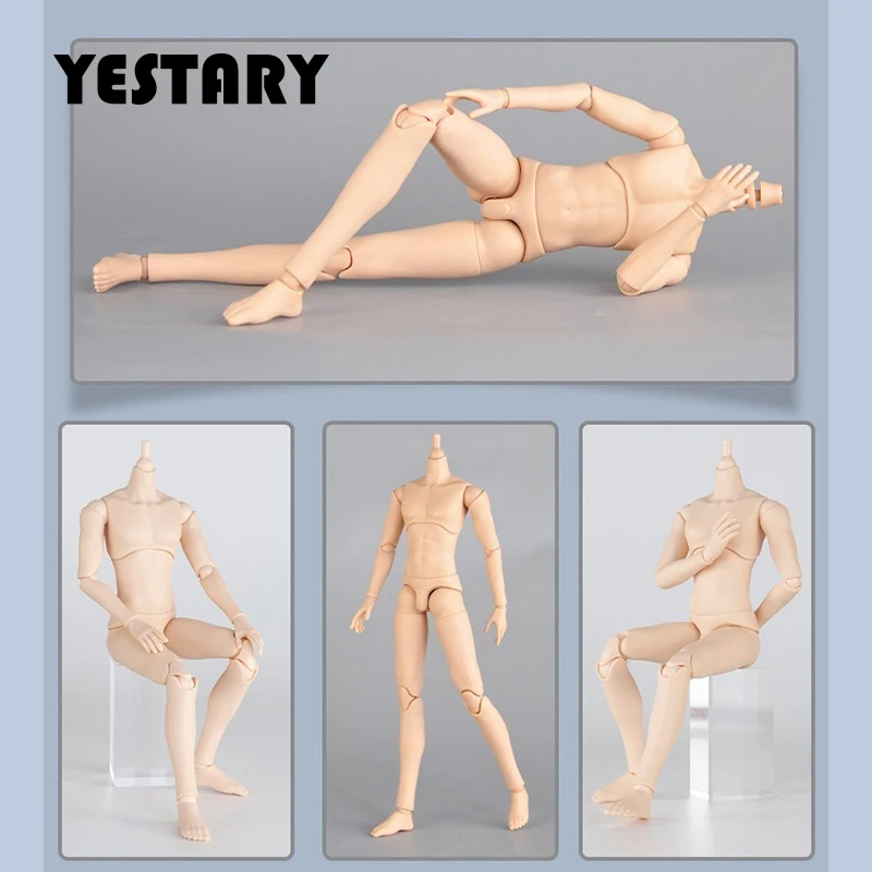 YESTARY Obitsu24 Spherical Joint Doll Male Body YMY23 YMY25 For Blythe Qbaby BJD 1/6 Dolls Accessories Female Body Toys Girl