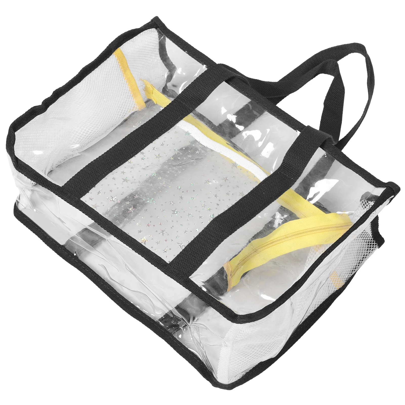 

Clear PVC Waterproof Travel Bag Large Capacity Beach Tote Bag for Women Portable Outdoor Swimming Storage Large Beach Tote