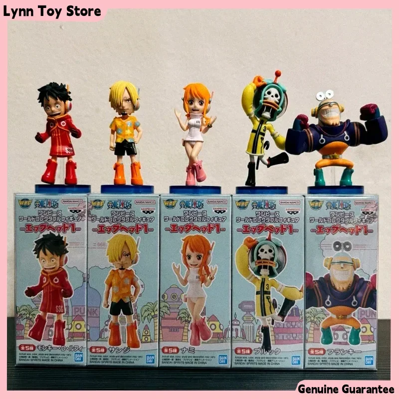 

7cm One Piece Wcf Egg Head Island Departure 2 Solon Shoping Joba Robin Landscape Collect Model Desktop Ornament Toys Kids Gift