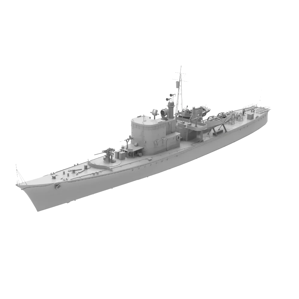 IJN Type K-8 No.13 Kusentei Late Modification RHWS013 1/1250 1/350 1/700 1/200 1/144 Military Model Kit Waterline