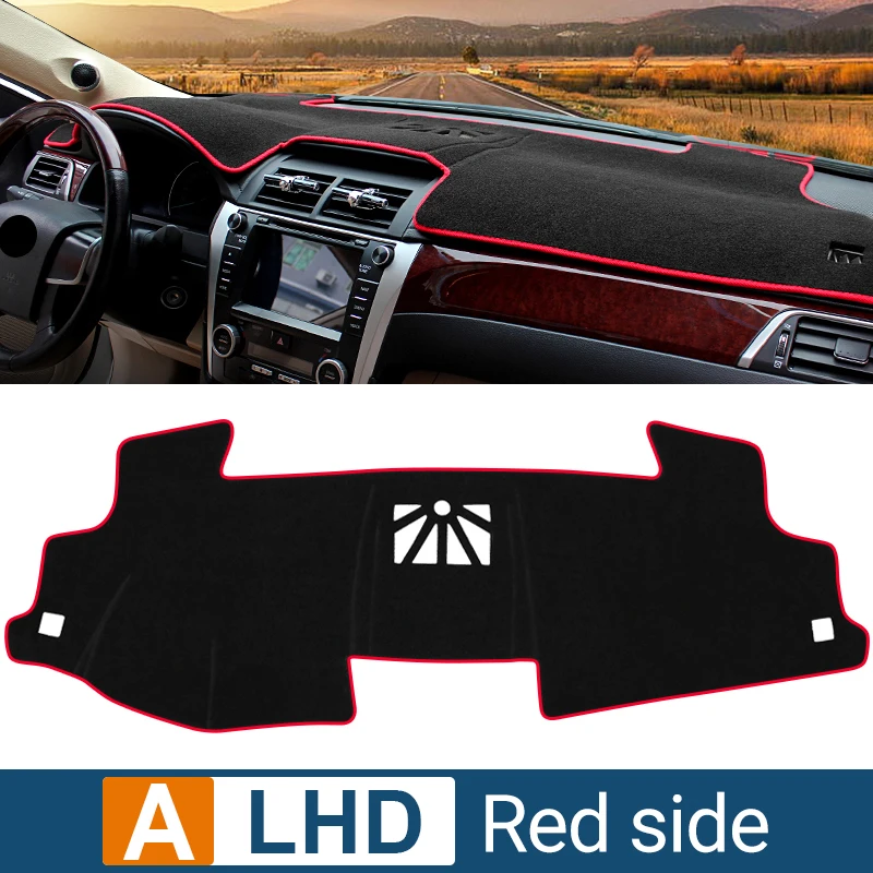 

For Toyota Camry XV50 Hybrid 2012 2013 2014 2015 2016 2017 Car Dashboard Cover Avoid Light Sun Shade Anti-UV Carpet Non-Slip Mat