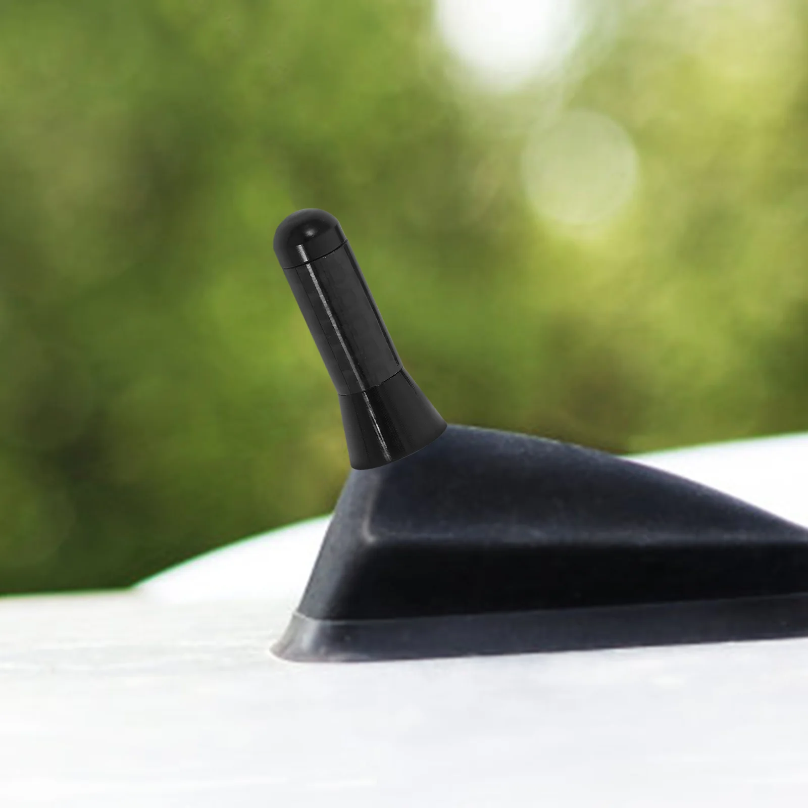 

Short Car Radio Antenna Replacement Roof Mount Automotive Exterior Accessory Lightweight Aluminum Alloy Carbon Fiber For