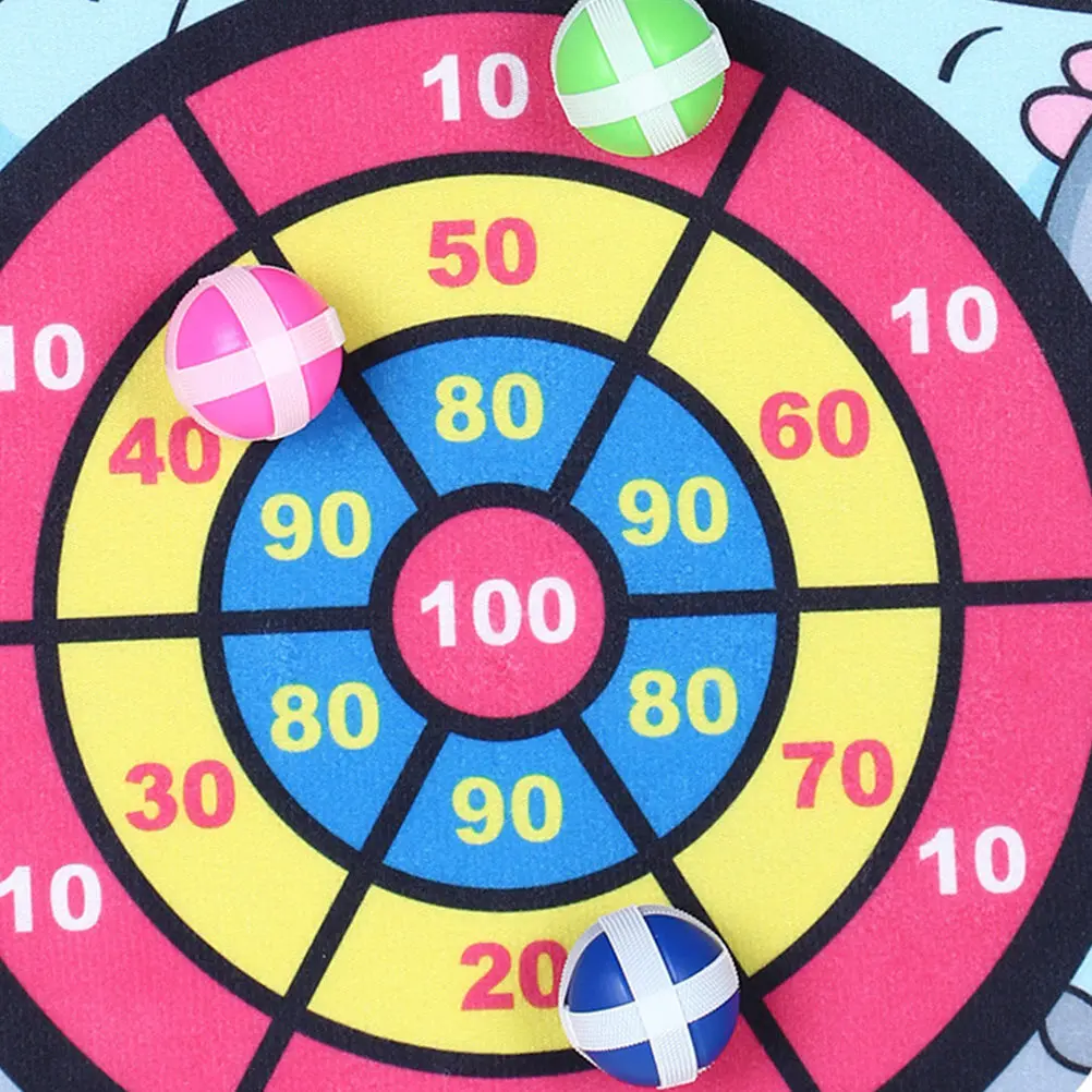 

Набор для игры в дартс с мультяшным дизайном, интерактивная развивающая игра для родителей и детей, набор для ловли мячей, товары для детских праздников