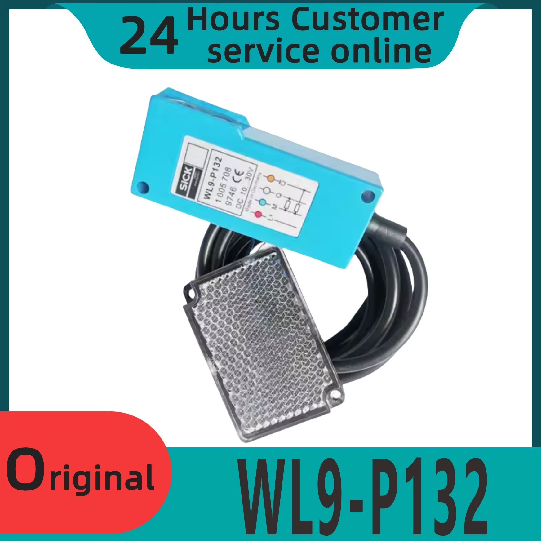 

Brand new original photoelectric switch sensor WL9-P132
