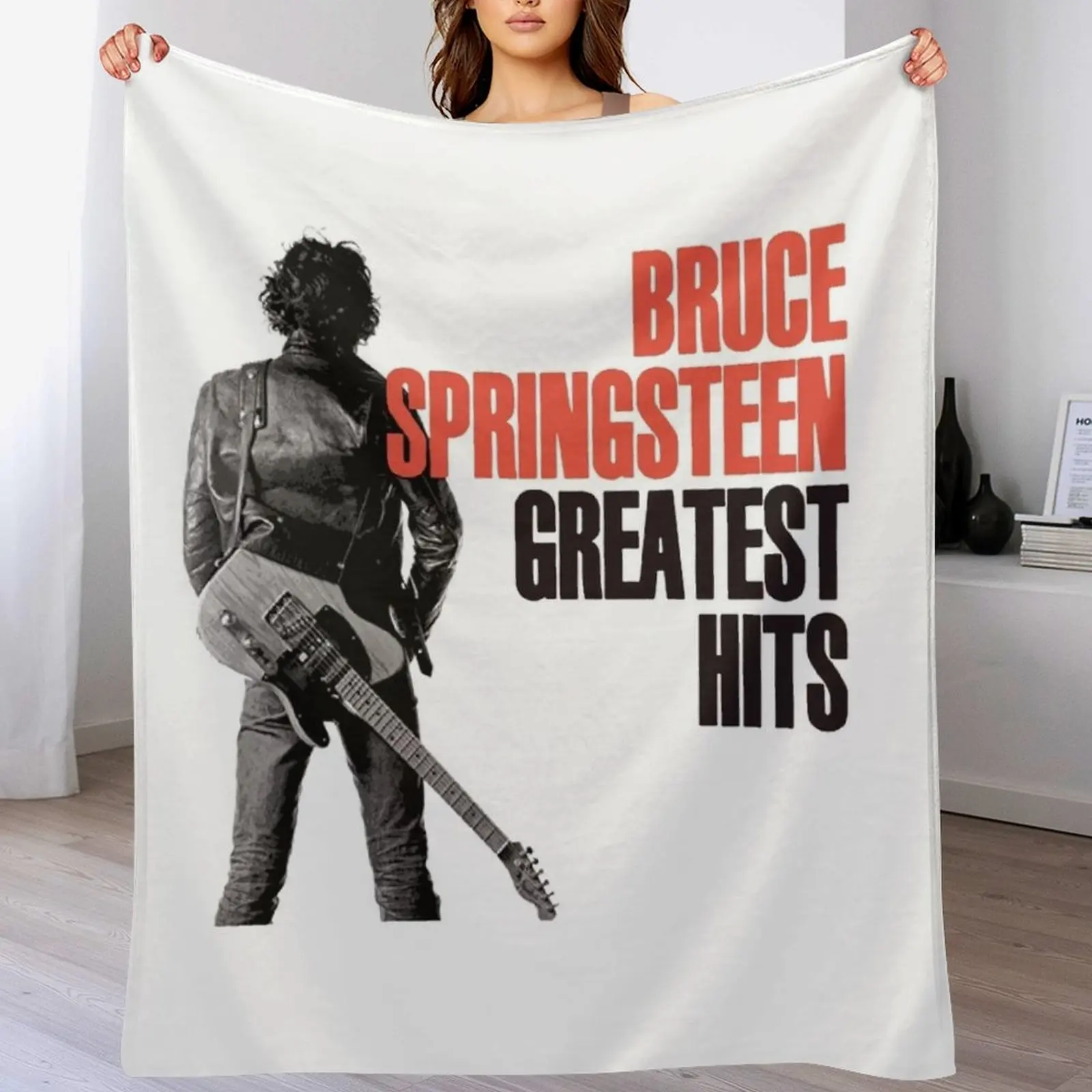

987kjh765 bruce springsteen, bruce springsteen,bruce springsteen,bruce springsteen, bruce springst Throw Blanket Hairy Blankets