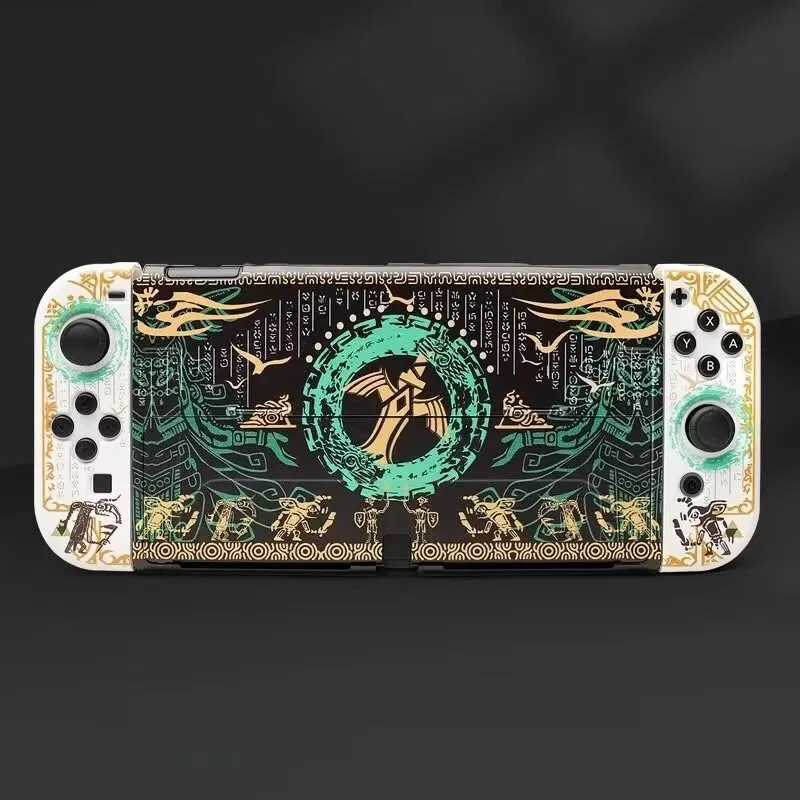 2025 New Limited Hard Shell Case for Switch Oled Console, Anti-slip Protection Skin Case for NS Oled Joy Con Controller