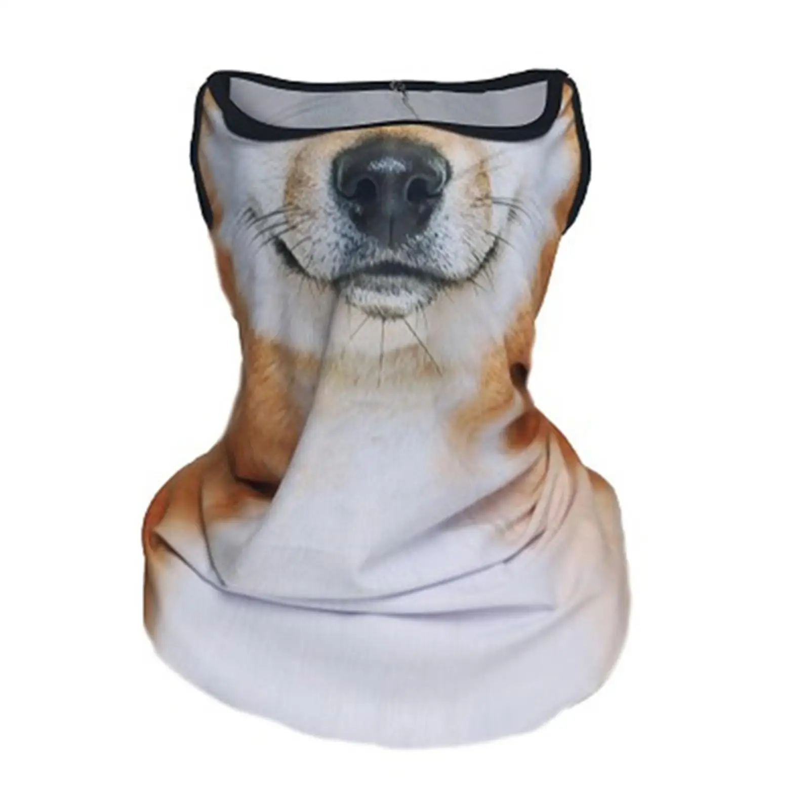 Outdoor Activities Thin Summer Face Covering Breathable Sun Protection Neck Gaiter Scarf for Riding and Activewear