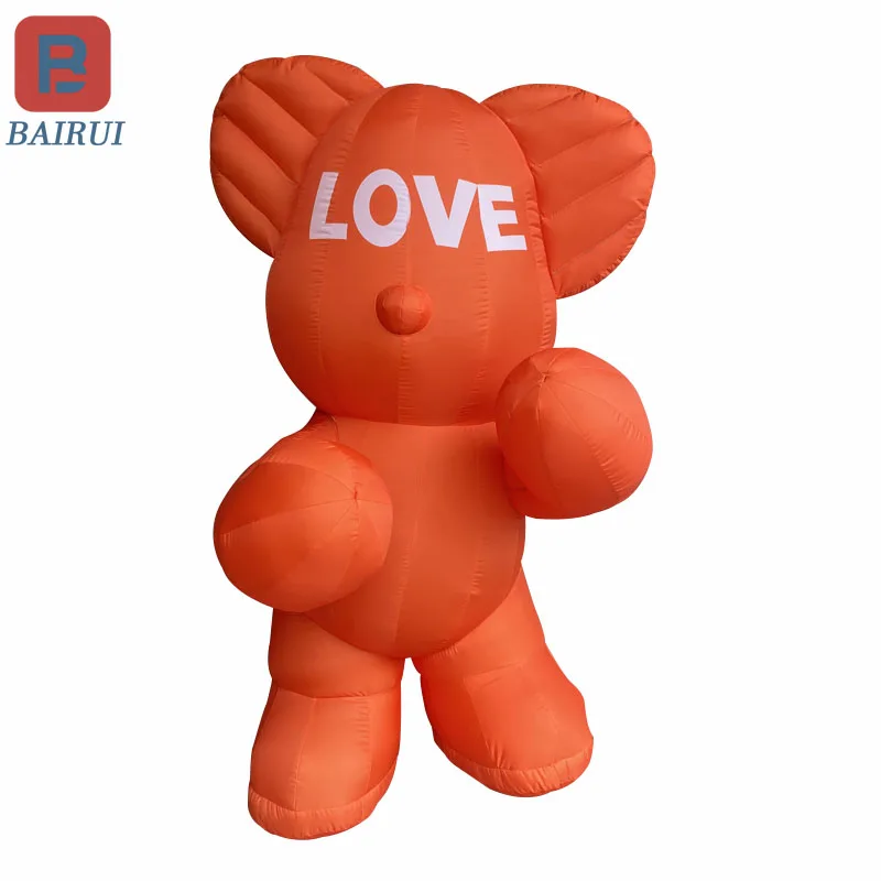 Modelo De Urso Inflável De Desenhos Animados Grande, Decoração De Playground, Adereços De Exposição, Pode Ser Tamanho Personalizado