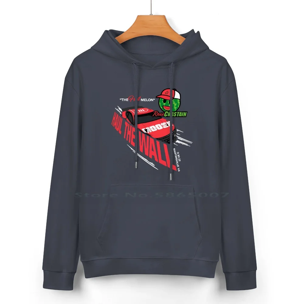 Ross Chastain Hail Haul The Wall Racing Watermelon Pure Cotton Hoodie Sweater 24 Colors Haul The Wall Ross Chastain Melon Man