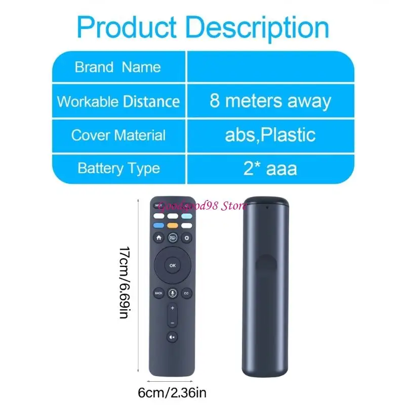 XRT260 استبدال عن بُعد لـ V435-J01 V505-Jo1 V505-J09 V505C-J09 V555-J01 TVS W8C #6