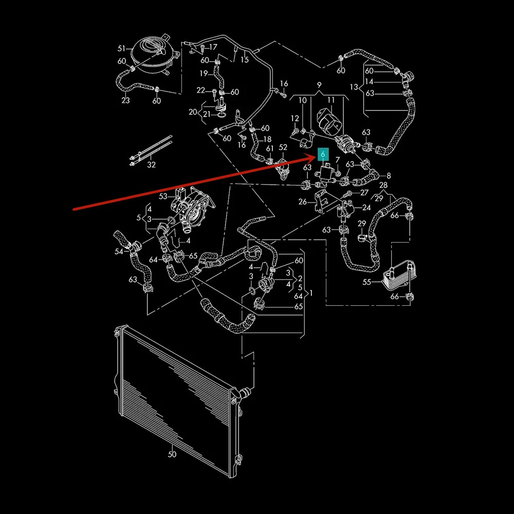 4H0121671D Hvac Heater Control Water Valve for A4 A5 A6 C7 A7 A8 Q5 Q7 Golf 7 Passat B8 Tiguan  Superb Alhambra Ibiza 4H0121671B