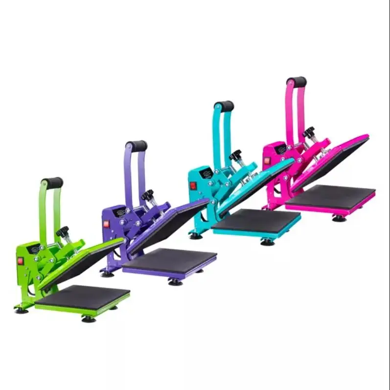 آلة ختم يدوية صغيرة مريحة CH2122 A4 حجم آلة طباعة تي شيرت آلة النقل الحراري