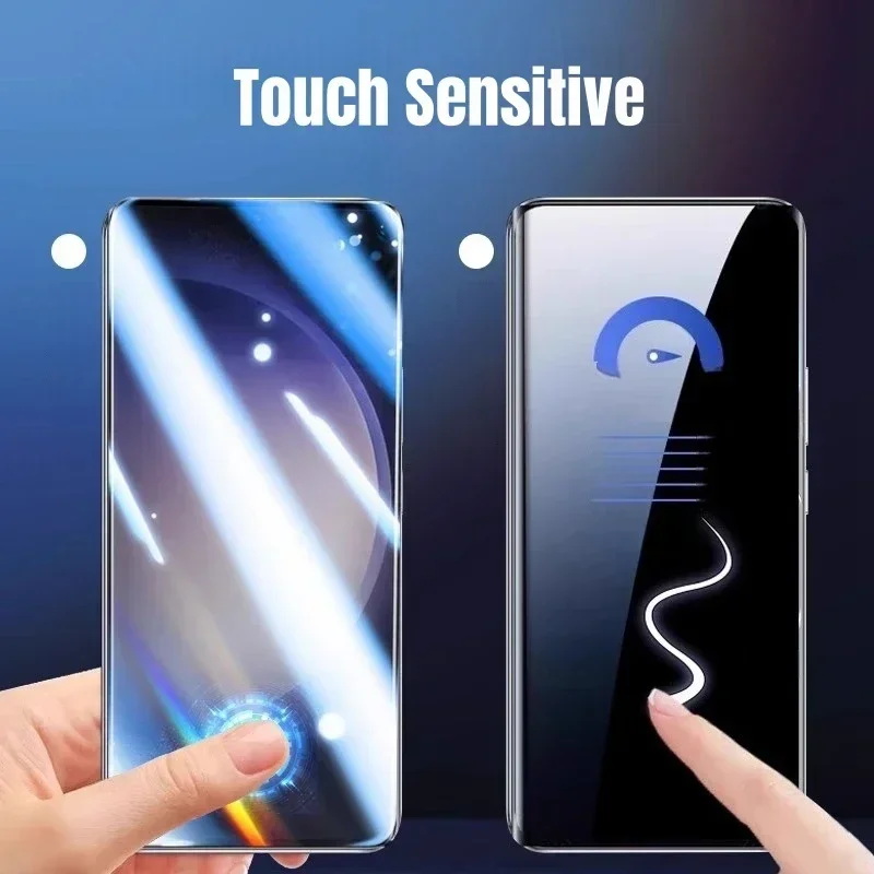سهلة التركيب واقي للشاشة الخصوصية مكافحة التجسس الزجاج المقسى فيلم ل ممن لهم A98 A80 A77s A74 A79 A78 4G 5G مجموعة إزالة الغبار التلقائي #1