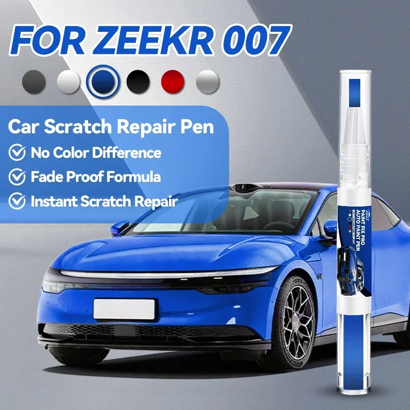 

Специализированные автомобильные аксессуары для ZEEKR 007: Карандаш для ремонта лакокрасочного покрытия, средство для удаления царапин, DIY, черный 110, белый 116, синий 116
