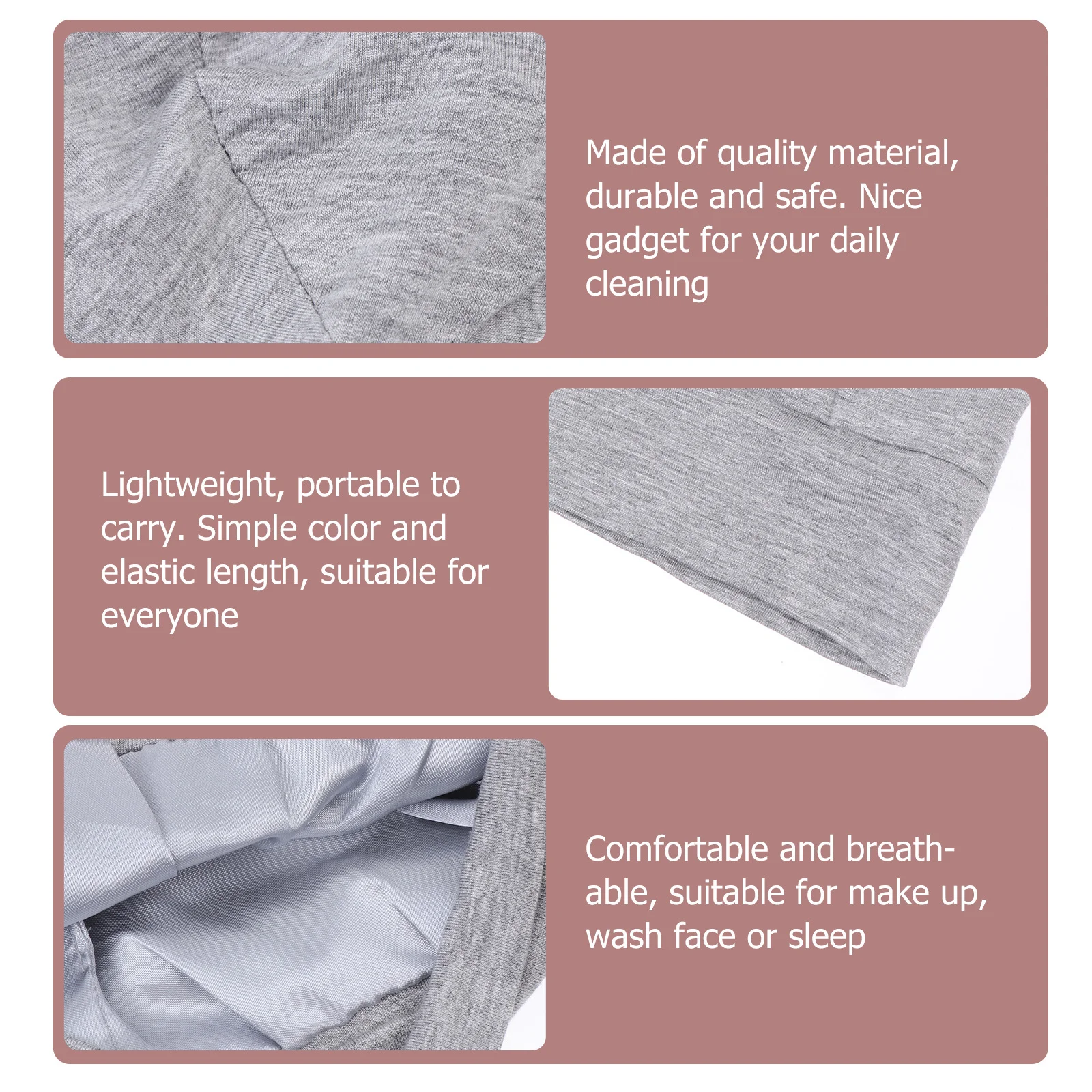 

Elastic Cotton Sleeping Hat Comfortable Sleep Cap Chic Women Headband Hair Protector Durable Safe Night Bonnet Adult Use