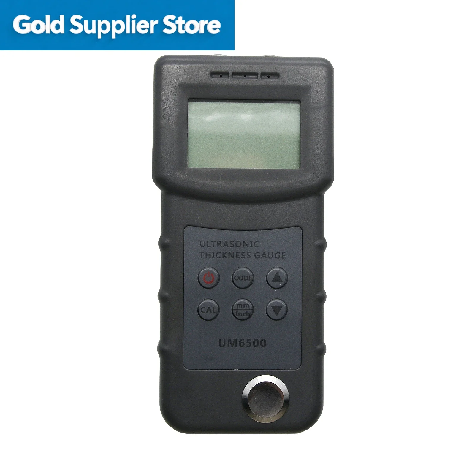 UM6500 RISEPRO Portable Handheld Digital Ultrasonic Thickness Gauge LCD  Tester Meter