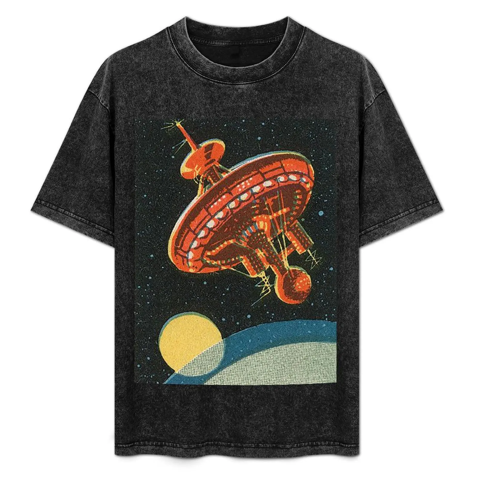 Space Wheel - No Border T-Shirt customs cute clothes shirts graphic animal prinfor boys luxury clothes men