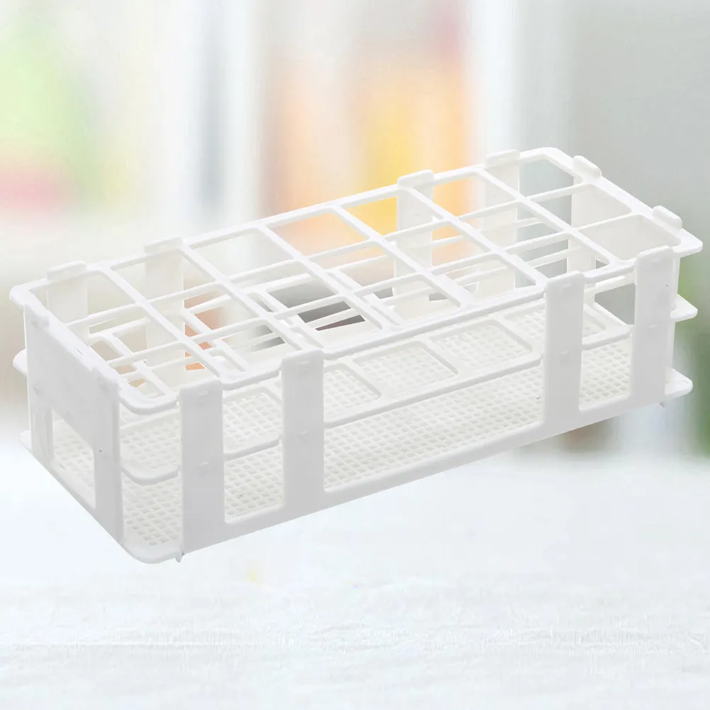 1Pcs Test Tube Rack Compact Space Saving Design for Laboratory Use Tube Holder for Scientific Research Applications