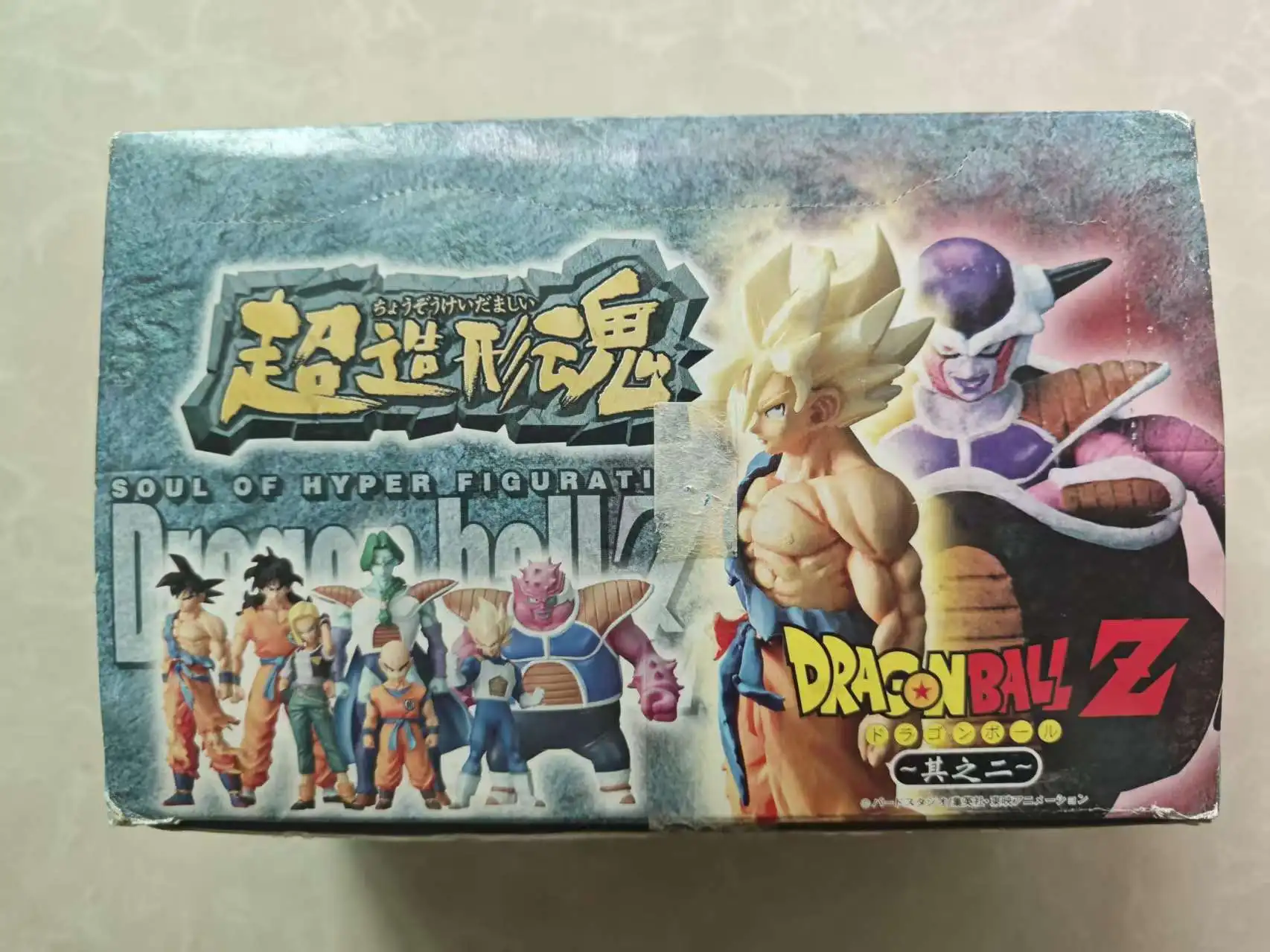 

Мини-фигурка Bandai Dragon Ball Z Soul of Hyper Goku Goku Super Saiyan, фигурка во.2 12, комплект моностона, упаковка был открыванием