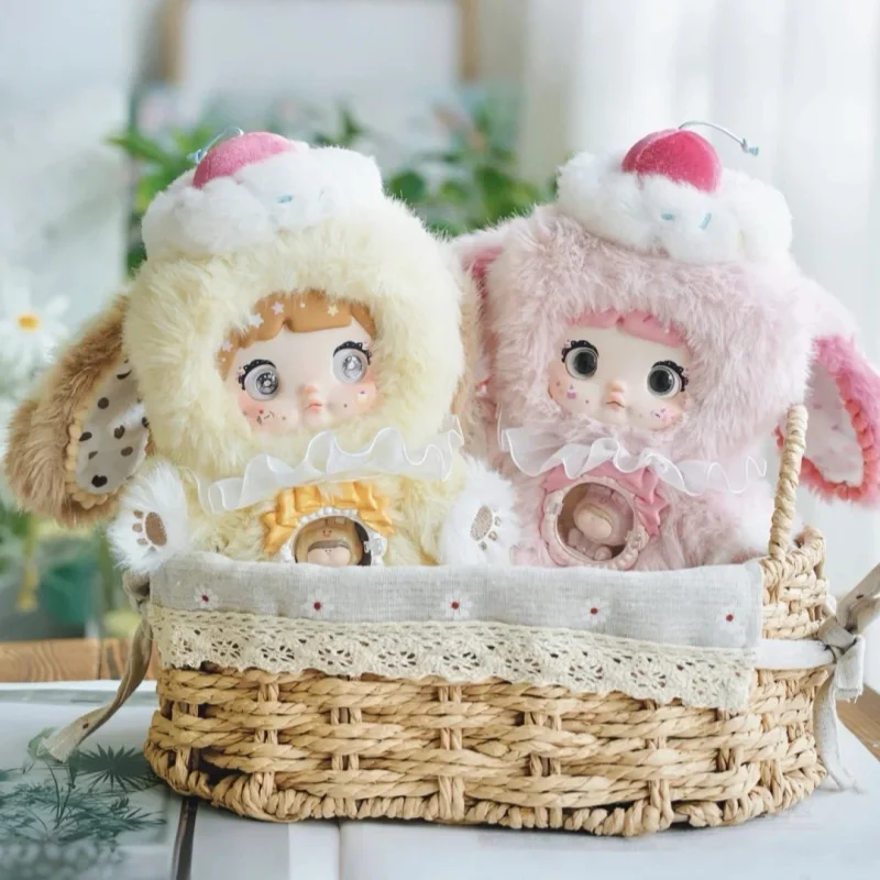 ใหม่ Nommi & Amlls Sweetheart Bite Series ตุ๊กตาไวนิลกล่องตาบอดของเล่น Nommi Mystery Box ตุ๊กตาไวนิลรุ่นจี้อินเทรนด์ Play