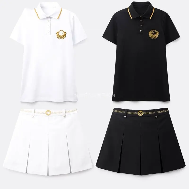 

Корейская одежда для гольфа 2026: Новая коллекция женских коротких юбок весна-лето — удобные, модные и универсальные спортивные юбки
