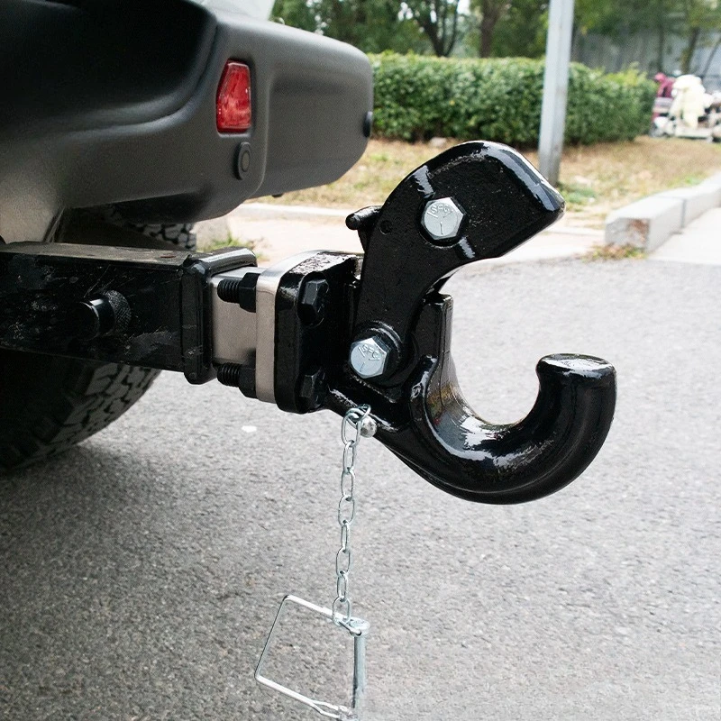 Cross-border off-road vehicle tiger head hook RV trailer hook forged 15T tomahawk rogue hook auto parts spot