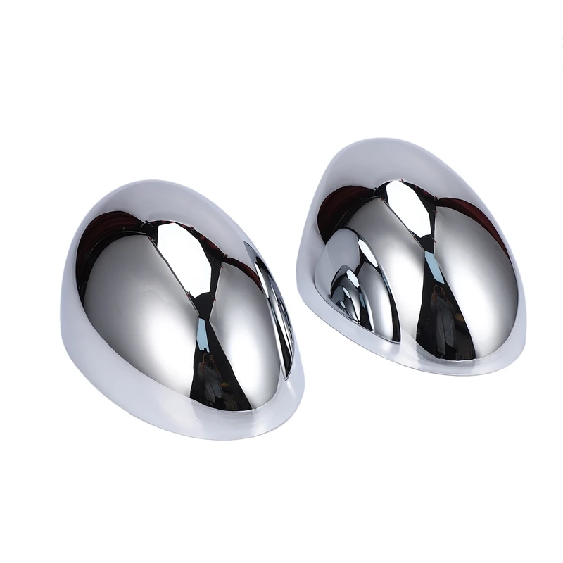 1 Pair Car Chrome Rearvier Mirror Cover Door Wing Mirror Cap ABS Plastic, For BMW Mini Cooper 2006-2013