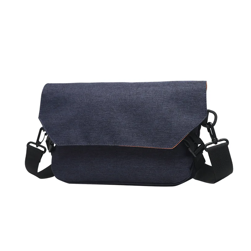 Bolso de hombro de lona para hombre, bandolera informal de viaje, de lujo, a la moda, de alta calidad