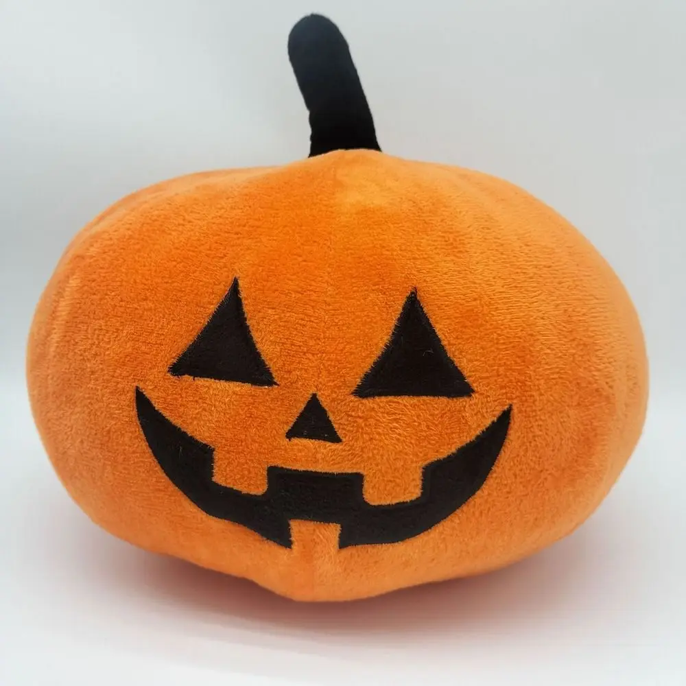 Bambola di pezza Zucca di Halloween Cuscino Vegetale Morbido Cuscino Farcito Zucca 30 cm Cartone Animato Halloween Peluche Decorazioni per la casa