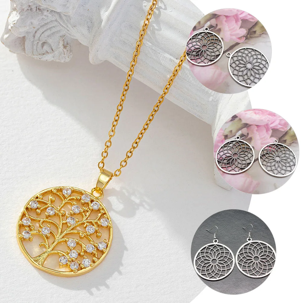 

60pcs Jewelry Metal Base Tray Diy Frame Tray Craft Resin Photo Accessories Pendant Trays For Diy Jewelry Making Supplies Blank