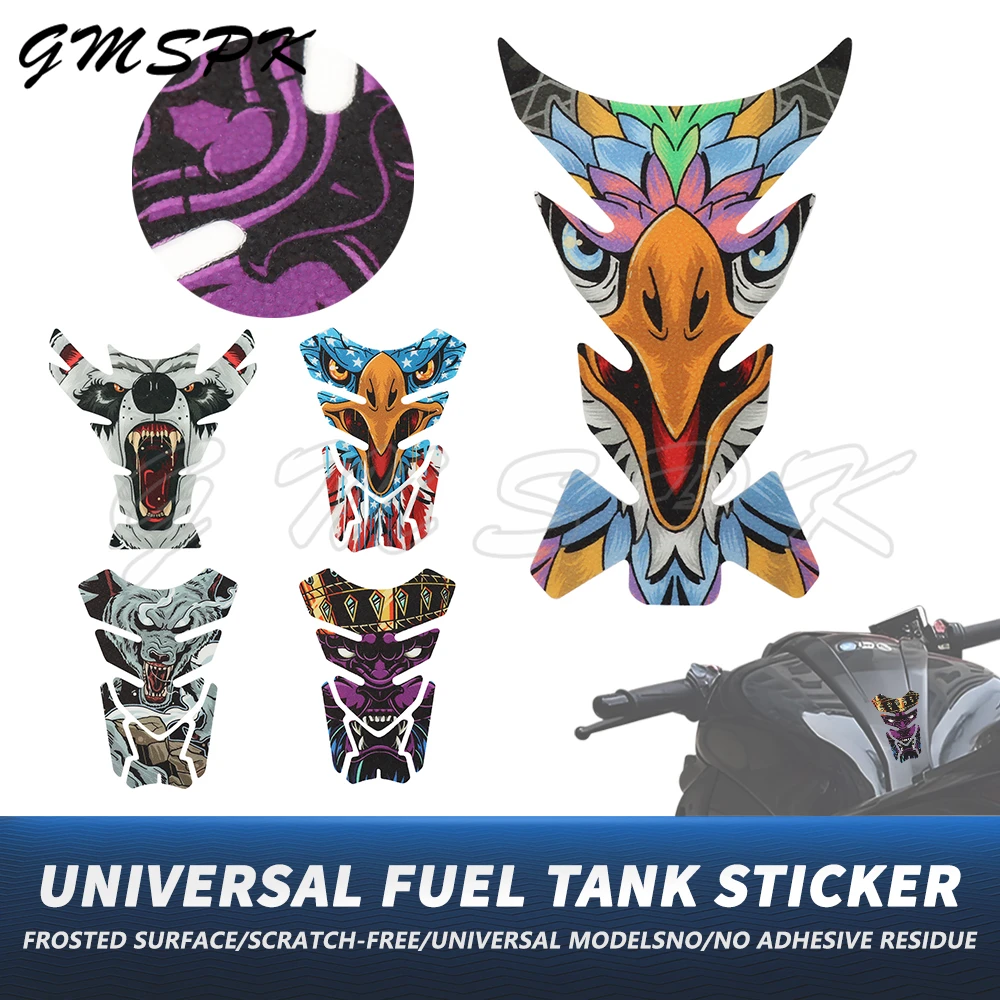 

Universal Motorcycle Tank Pad Frosted Protector Sticker Tankpad Case For Kawasaki ER6N ER6F Yamaha YZF R1 R6 Suzuki GSXR Bandit