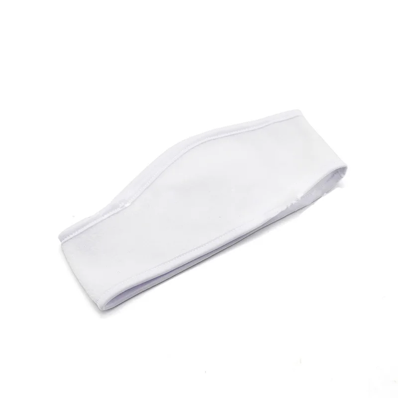 DHL100pcs Sublimation DIY White Blank Polar Fleece Sports Headband Scarf