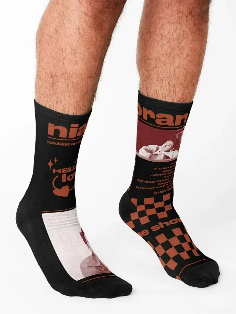 Niall Horan The Show New Album Socks halloween funny gift gym Run Women's Socks Men's