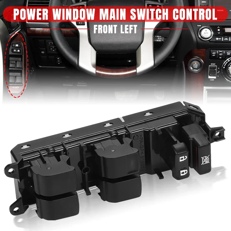 

New Electric Master Power Window Switch For Toyota Corolla Camry Alphard Crown Prius Land Cruiser Prado 84040-33100 84040-33080